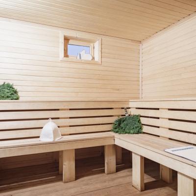 Коттедж Бирюзовый с баней на воде Жостово