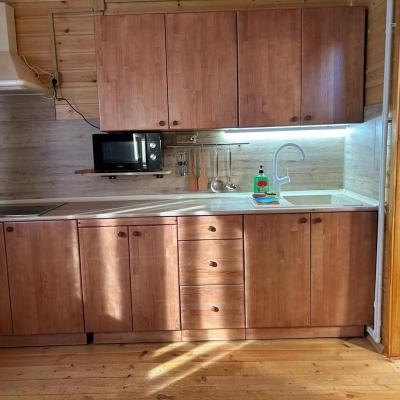 Коттедж Бирюзовый с баней на воде Жостово